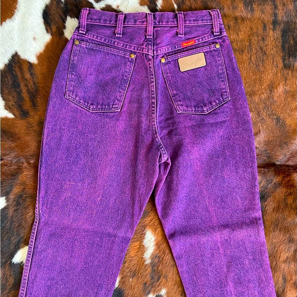 Vintage Wrangler Jeans Waist 27.5” Rise-11” Length-31”